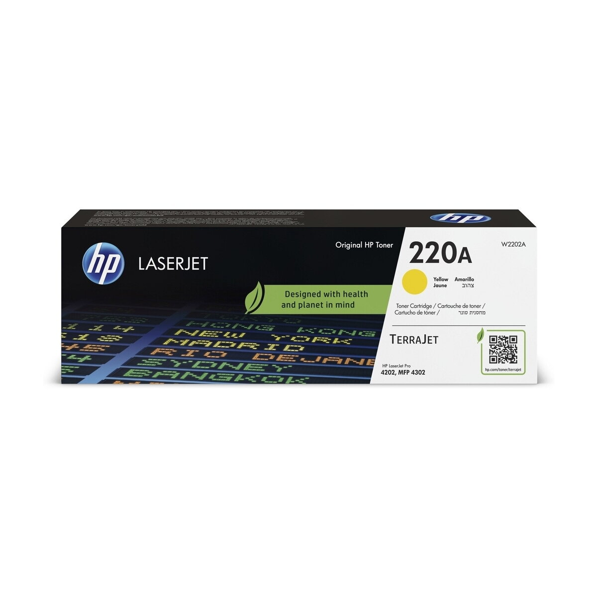 Kasetė HP No.220A (W2202A) YL 1800psl OEM Kasetė HP No.220A (W2202A) YL 1800psl OEM