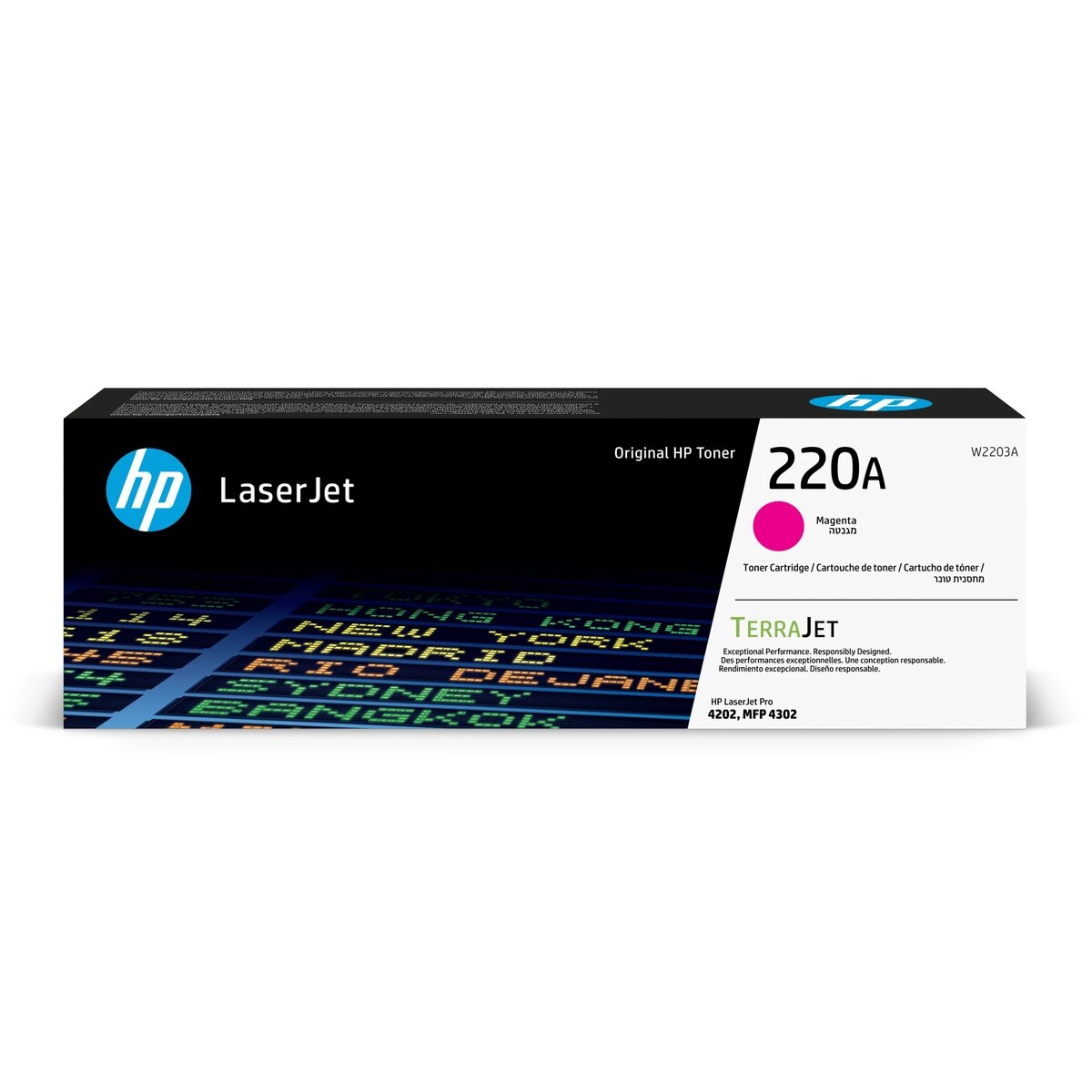 Kasetė HP No.220A (W2203A) MG 1800psl OEM Kasetė HP No.220A (W2203A) MG 1800psl OEM