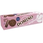 Kakaviniai sausainiai DOMINO, su vanilės skonio įdaru 175g