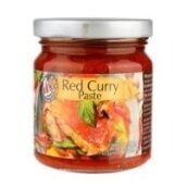 Kario pasta FLYING GOOSE, raudona, 195 g