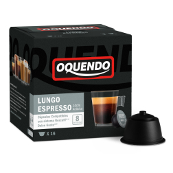 Kavos kapsulės OQUENDO, DG Lungo Espresso, 16 vnt Kavos kapsulės OQUENDO, DG Lungo Espresso, 16 vnt