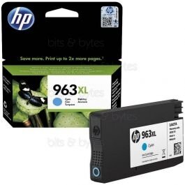 Kasetė HP No.963XL (3JA27AE) CY 1600 psl. OEM Kasetė HP No.963XL (3JA27AE) CY 1600 psl. OEM