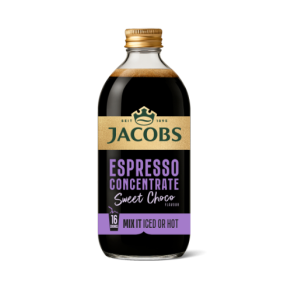 Kavos gėrimas JACOBS Espresso Chocolate, aromatizuotas, koncentruotas, 485 ml