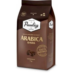 Kavos pupelės PAULIG Arabica,  Dark 1 kg 1