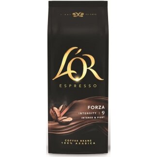 Kavos pupelės L'OR Forza, 1kg New Kavos pupelės L'OR Forza, 1kg New