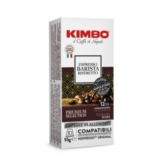 Kavos kapsulės KIMBO, Espresso Ristretto, 10x 5,5g