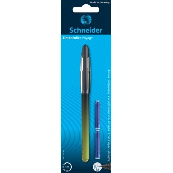 Kaspulinis rašiklis SCHNEIDER VOYAGE , 0,7mm, įvairių sp. Korpusas, blisteryje 2