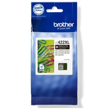 Kasetė Brother LC422XL BK 3K OEM Kasetė Brother LC422XL BK 3K OEM