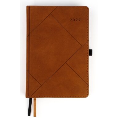 Kalendorius FASHION SPECIAL EDITION, 2027, PU, A5, rudos sp. LT Kalendorius FASHION SPECIAL EDITION, 2027, PU, A5, rudos sp. LT