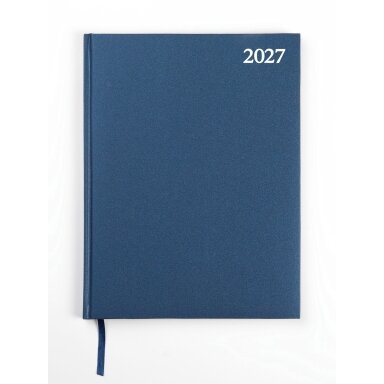 Kalendorius STANDARD 2027, PVC, A4, mėlyna (Baltic) Kalendorius STANDARD 2027, PVC, A4, mėlyna (Baltic)