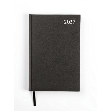 Kalendorius STANDARD 2027, PVC, A5, matinė juoda LT Kalendorius STANDARD 2027, PVC, A5, matinė juoda LT