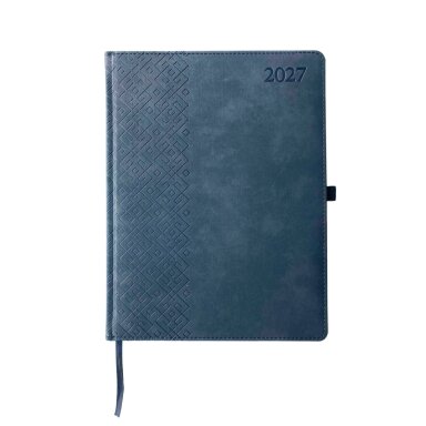 Kalendorius TRADITIONAL, 2027, PU, A4, juoda (Baltic) Kalendorius TRADITIONAL, 2027, PU, A4, juoda (Baltic)
