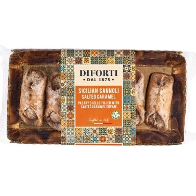 Kanoliai DIFORTI, su sūdytos karamelės įdaru, 150 g