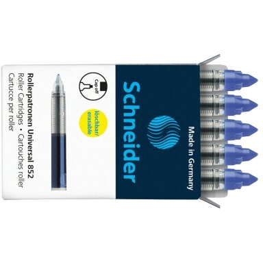Kapsulės rašikliui SCHNEIDER 852 5 vnt