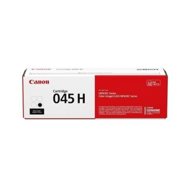 Kasetė Canon 045H (1246C002) BK 2800psl OEM Kasetė Canon 045H (1246C002) BK 2800psl OEM