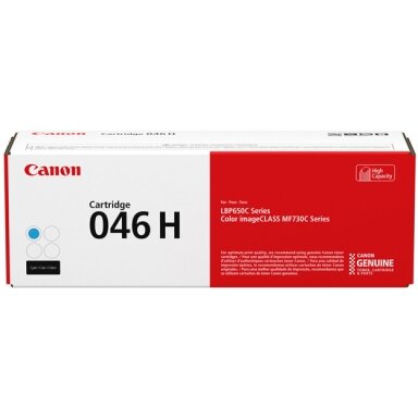 Kasetė Canon 046H (1253C002) CY 5000psl OEM