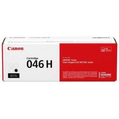 Kasetė Canon 046H (1254C002) BK 6300psl OEM
