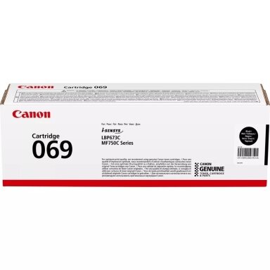 Kasetė Canon 069 (5094C002) BK 2.100psl OEM