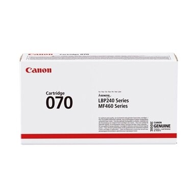 Kasetė Canon 070 (5639C002) BK 3.000psl OEM