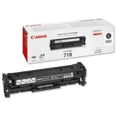 Kasetė Canon 718 (2662B002) contract BK 3400psl OEM
