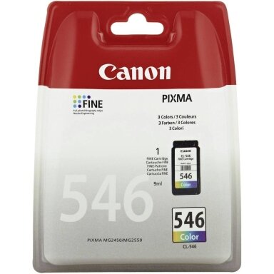 Kasetė Canon CL-546 CMY 180 psl. OEM