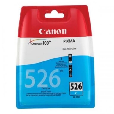 Kasetė Canon CLI-526C CY 500 psl. OEM