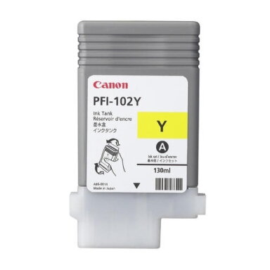 Kasetė Canon PFI-102Y (0898B001) YL 130ml OEM