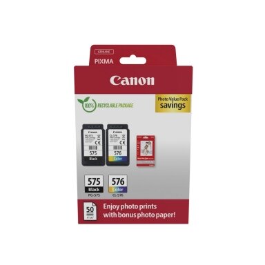 Kasetė Canon PG-575/CL-576 CMYK Multipack OEM