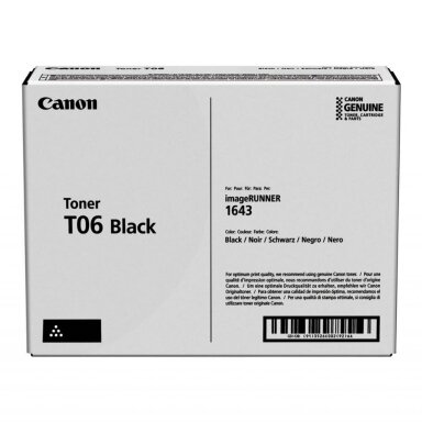 Kasetė Canon T06 (3526C002) BK 20.5K OEM