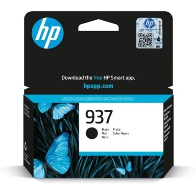 Kasetė HP Ink No.937 (4S6W5NE) BK 1250psl OEM