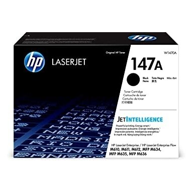Kasetė HP No. 147A (W1470A) BK 10.500psl OEM