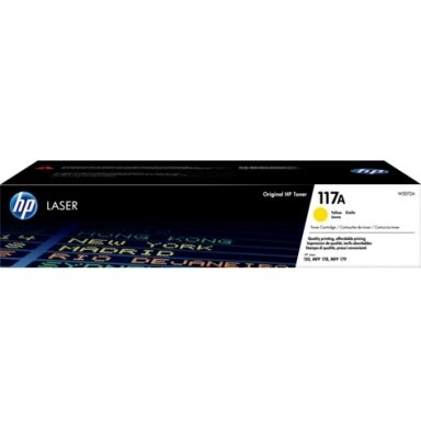 Kasetė HP No.117A (W2072A) YL 700psl OEM