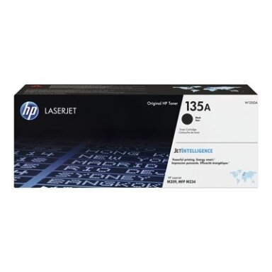 Kasetė HP No.135A (W1350A) BK 1.1K psl. OEM
