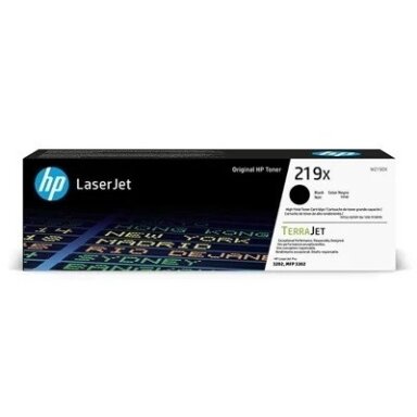 Kasetė HP No.219X (W2190X) BK 3.2K OEM Kasetė HP No.219X (W2190X) BK 3.2K OEM