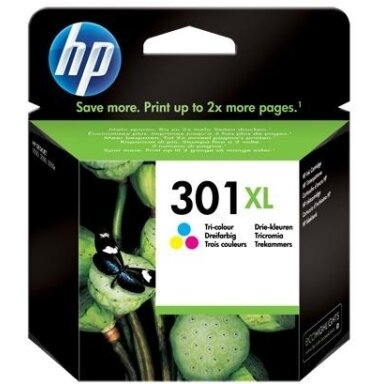 Kasetė HP No.301XL (CH564EE) CMY 330 psl. OEM