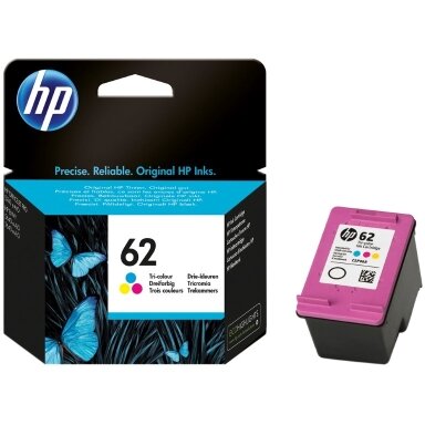 Kasetė HP No.62 (C2P06AE) CMY 415psl. OEM