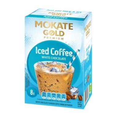 Kavos gėrimas MOKATE Iced Coffee Choco, 8 x 15g Kavos gėrimas MOKATE Iced Coffee Choco, 8 x 15g