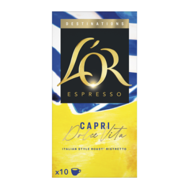 Kavos kapsulės L'OR CAPRI, 10 vnt Kavos kapsulės L'OR CAPRI, 10 vnt