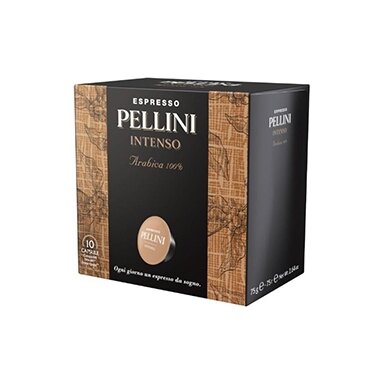Kavos kapsulės PELLINI Intenso, 75 g