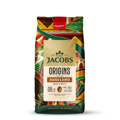 Kavos pupelės JACOBS Uganda&Kenya, 1kg Kavos pupelės JACOBS Uganda&Kenya, 1kg
