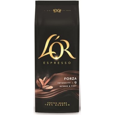 Kavos pupelės L'OR Forza, 1kg New