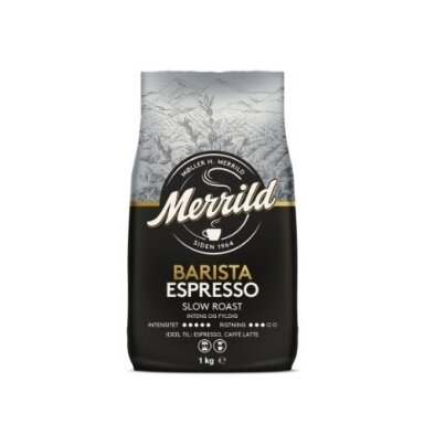 Kavos pupelės MERRILD, Barista Espresso, 1 kg