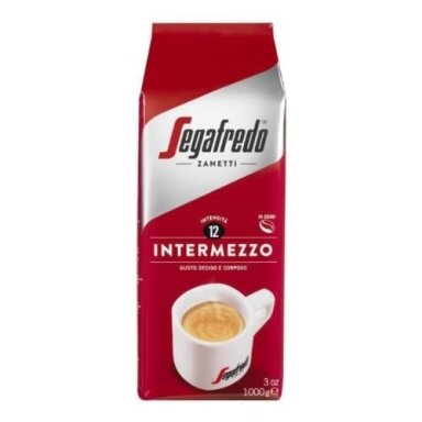 Kavos pupelės SEGAFREDO  Intermezzo, 1 kg