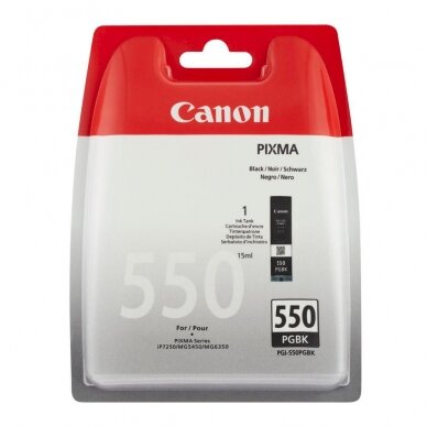 Kasetė Canon PGI-550PG BK 300 psl. OEM