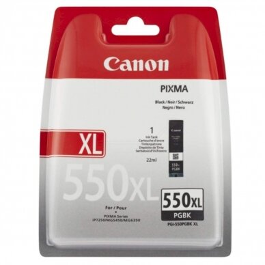 Kasetė Canon PGI-550PGBK XL BK 500 psl. OEM