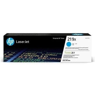 Kasetė HP No.219X (W2191X) CY 2.5K OEM