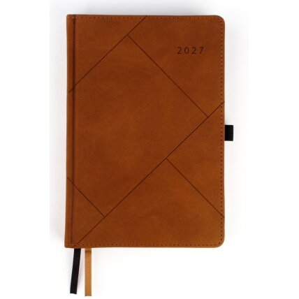 Kalendorius FASHION SPECIAL EDITION, 2027, PU, A5, rudos sp. LT Kalendorius FASHION SPECIAL EDITION, 2027, PU, A5, rudos sp. LT