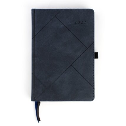 Kalendorius FASHION SPECIAL EDITION, 2027, PU, A5, tamsiai pilka sp. LT