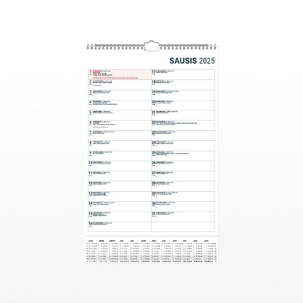 Kalendorius MONO PLANNER, 2027 1