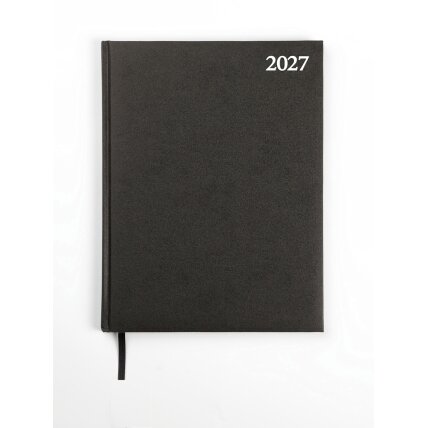 Kalendorius STANDARD 2027, PVC, A4, juoda (Baltic) Kalendorius STANDARD 2027, PVC, A4, juoda (Baltic)